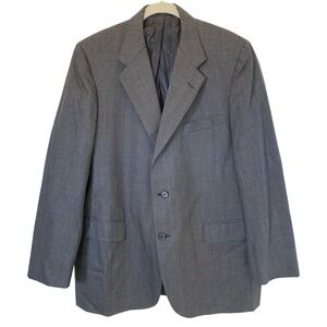 Bunce Brothers Cleveland H. Freeman & Son‎ Men's  Gray Wool Suit Jacket Blazer
